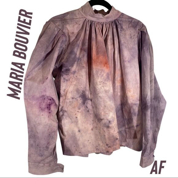 Free People by Maria Bouvier UBAJAY BLOUSE Size XL New NWT - Picture 1 of 17
